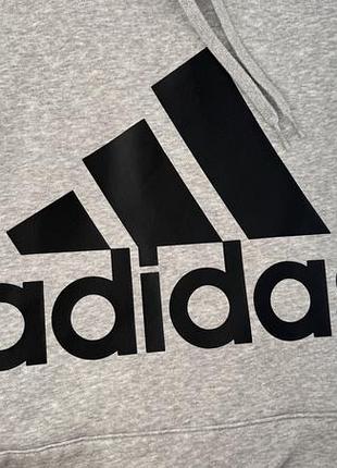 Чоловіче худі adidas світло-сіре 6