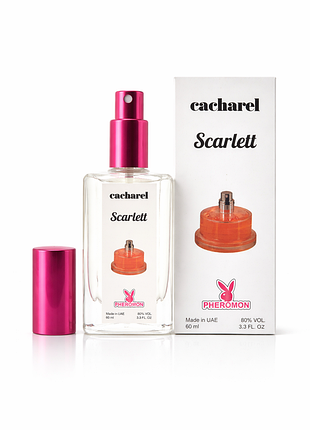 Женские духи cacharel scarlett кашарель скарлет с ферромонами 60 мл тестер