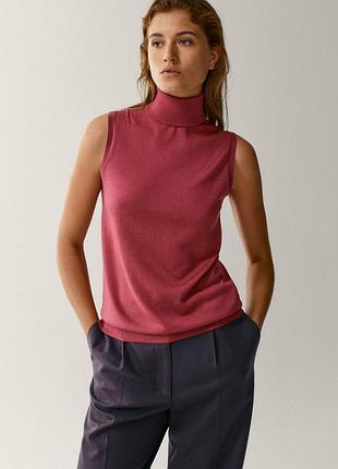 Ніжний гольф massimo dutti, вовна+шовк