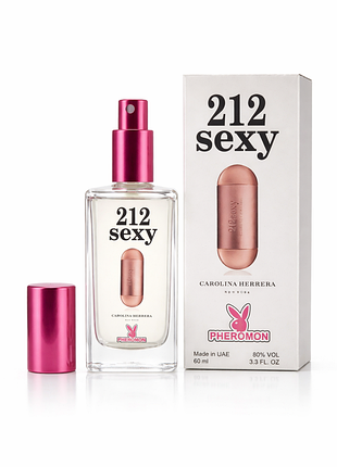 Жіночі парфуми carolina herrera 212 sexy кароліна херера 212 сексі з феромонами 60 мл тестер