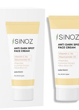 Крем для обличчя sinoz anti-dark spot проти плям 40 мл