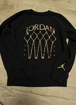 Утеплений світшот nike jordan оригінал для дівчинки, зріст 152-158 см (12-13 років)