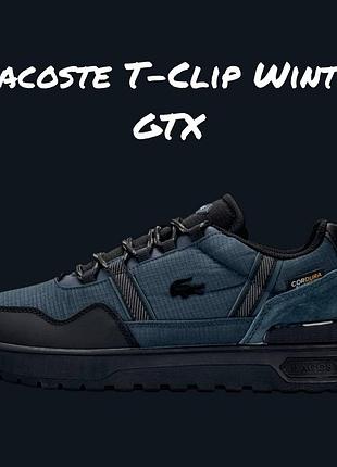 Lacoste t-clip winter gtx navy black 5