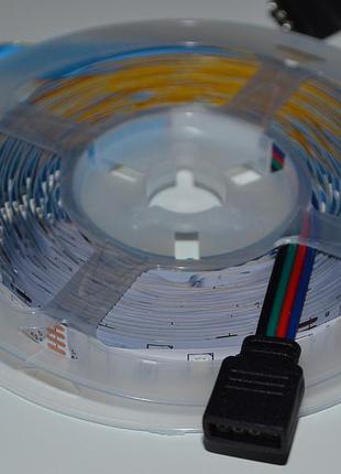 Rgb led-стрічка 5443 з bluetooth-керуванням, 5 метрів, вологозахищена, usb-живлення з можливістю продовження