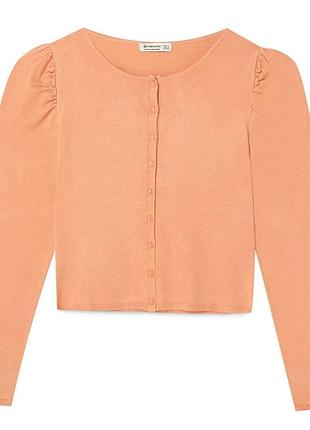 Кофта персикова stradivarius 3