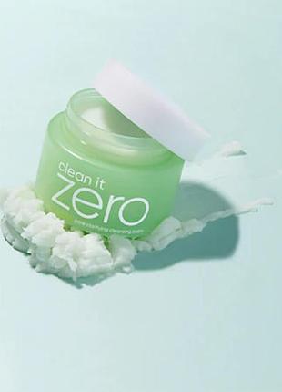 Очисний бальзам для обличчя banila co. clean it zero pore clarifying без коробочки