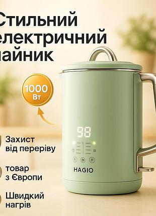Вишуканий електрочайник magio mg-515 1.5л 1500вт, чайник електричний для дому красивий me-10