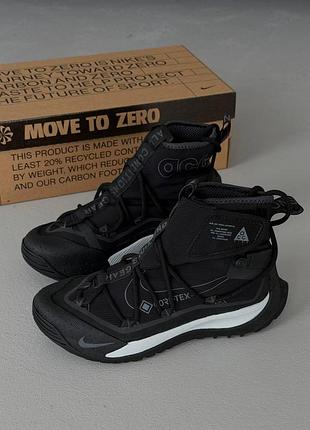 Кроссовки nike acg air terra antarktik gore-tex black white