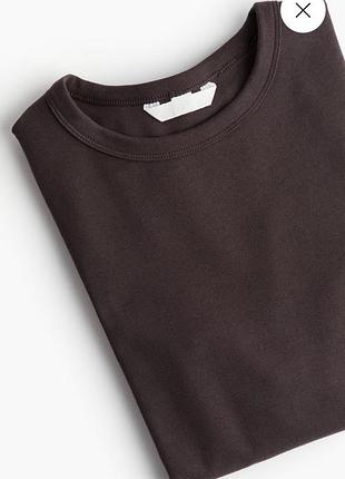 H&m, лонгслів в мікрорубчик, р.s 2