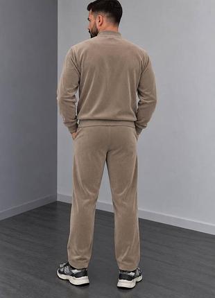 Чоловічий костюм велюр рубчик 8