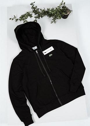 Кофта чоловіча lacoste чорна