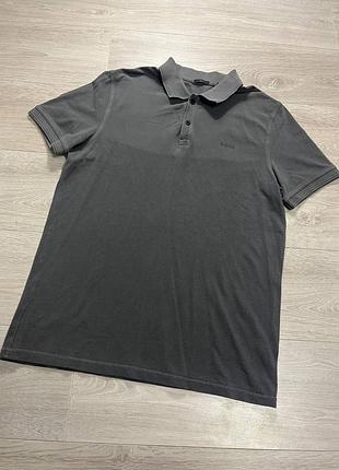 Мужское поло hugo boss