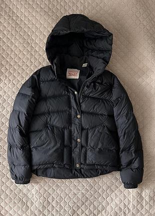 Куртка пуховик levi’s женская