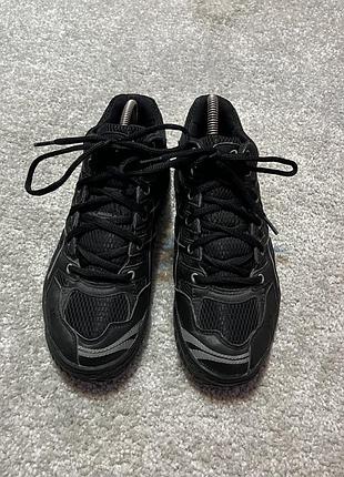 Кросівки черевики дитячі asics чорні 4