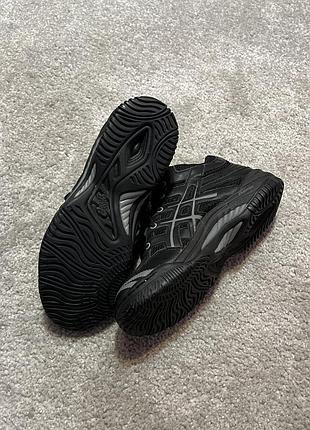 Кросівки черевики дитячі asics чорні 6