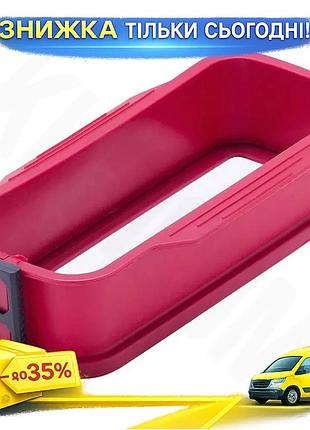 Ku форма для выпечки universal fit kamille 26х11см разъемная с жаропрочным стеклом для хлеба и пирогов uni2l_k
