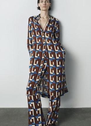 Віскозний костюм від zara