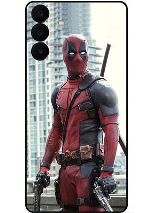 Силіконовий бампер чохол для samsung a27 з малюнком deadpool дедпул