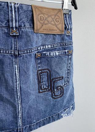 Джинсова міні спідниця dolce & gabban 9