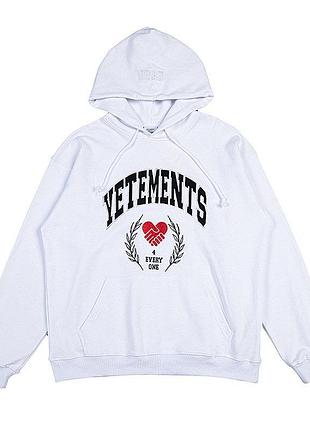 Худі унісекс vetements чорне 7