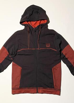 Чоловіча кофта худі wilson rush pro hooded men 2