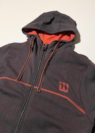 Чоловіча кофта худі wilson rush pro hooded men 4