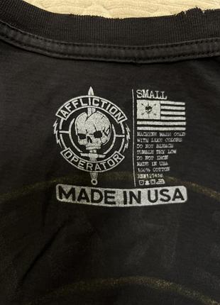 Футболка affliction operator новая,  размер м/l по факту 10