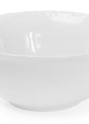 Ku набор 4 фарфоровые universal fit пиалы white prince 500мл белый фарфор сервировочные миски для десе uni2l_k