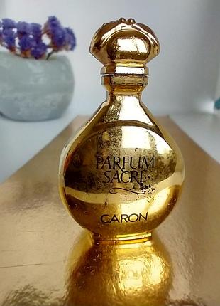 Parfum sacre caron винтажная миниатюра 3 мл оригинал