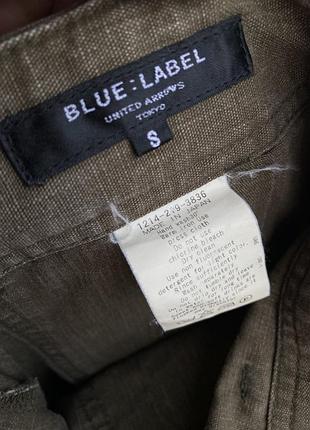 Бавовняні карго штани blue: label 4