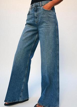 Джинси кльош flare zara  32, 38, 42