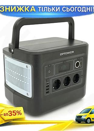 Ku портативная электростанция optonica universal fit 1000w аккумуляторная для кемпинга резервного пита uni2l_k