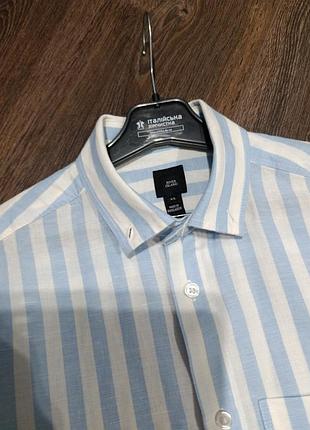 Льняна сорочка river island 🏝️ 58% льон 9