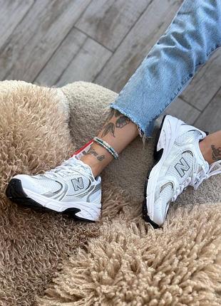 530 white silver 8