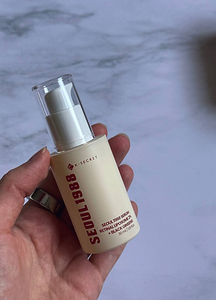 K-secret - seoul 1988 serum : retinal liposome 2% + black ginseng - зміцнювальна сироватка з ретиналем - 30ml (без кробки)
