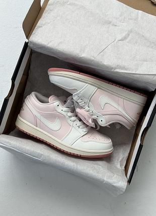 Air jordan 1 low se sail pink 5