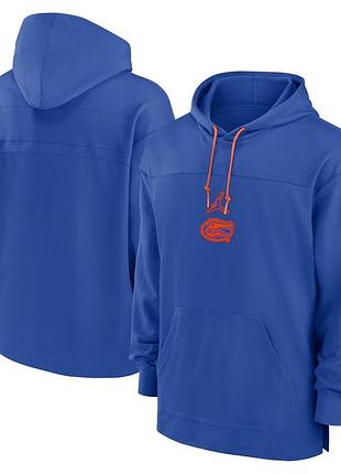 Men's jordan brand royal florida gators 2024 sideline jersey performance pullover hoodie