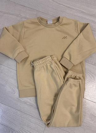 Спортивний костюм костюмчик комплект джогери світшот штани  zara зара