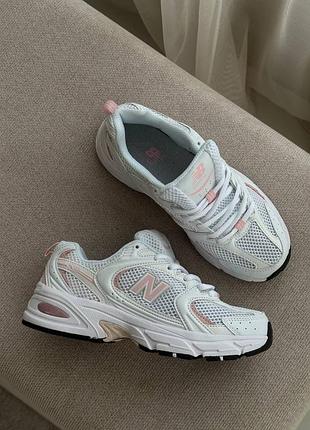 530 white silver pink