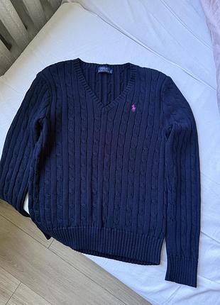 Светр жіночий polo ralph lauren синій