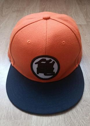 Новая кепка снапбек dragon ball z / кепка гоку кандзи (snapback)
