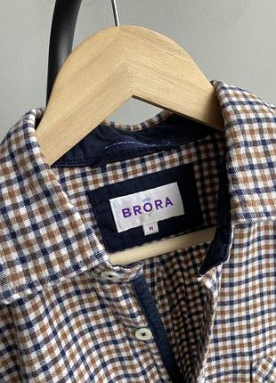 Чоловіча сорочка brora в клітинку 6