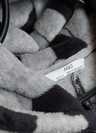 M&s комбинезон тёплый домашняя одежда для холодной квартиры пижама 3