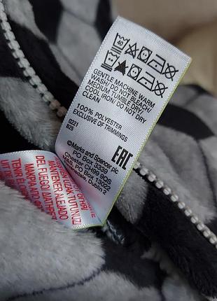 M&s комбинезон тёплый домашняя одежда для холодной квартиры пижама 5
