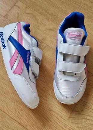 Кросівки на липучках reebok / розмір 31 оригінал