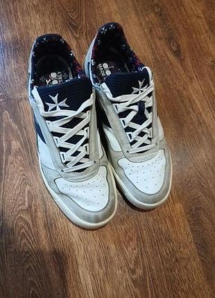 Продам чоловічі італійські шкряні кросівки бренду diadora