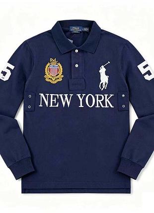 Світшот чоловічий polo ralph lauren new york синій