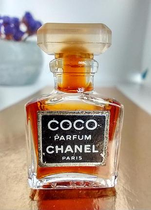 Coco parfum chanel мініатюра 1,5 мл парфуми вінтаж