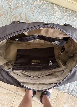 Сумка текстильна шоколад bogner 5