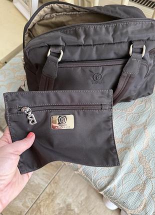 Сумка текстильна шоколад bogner 4